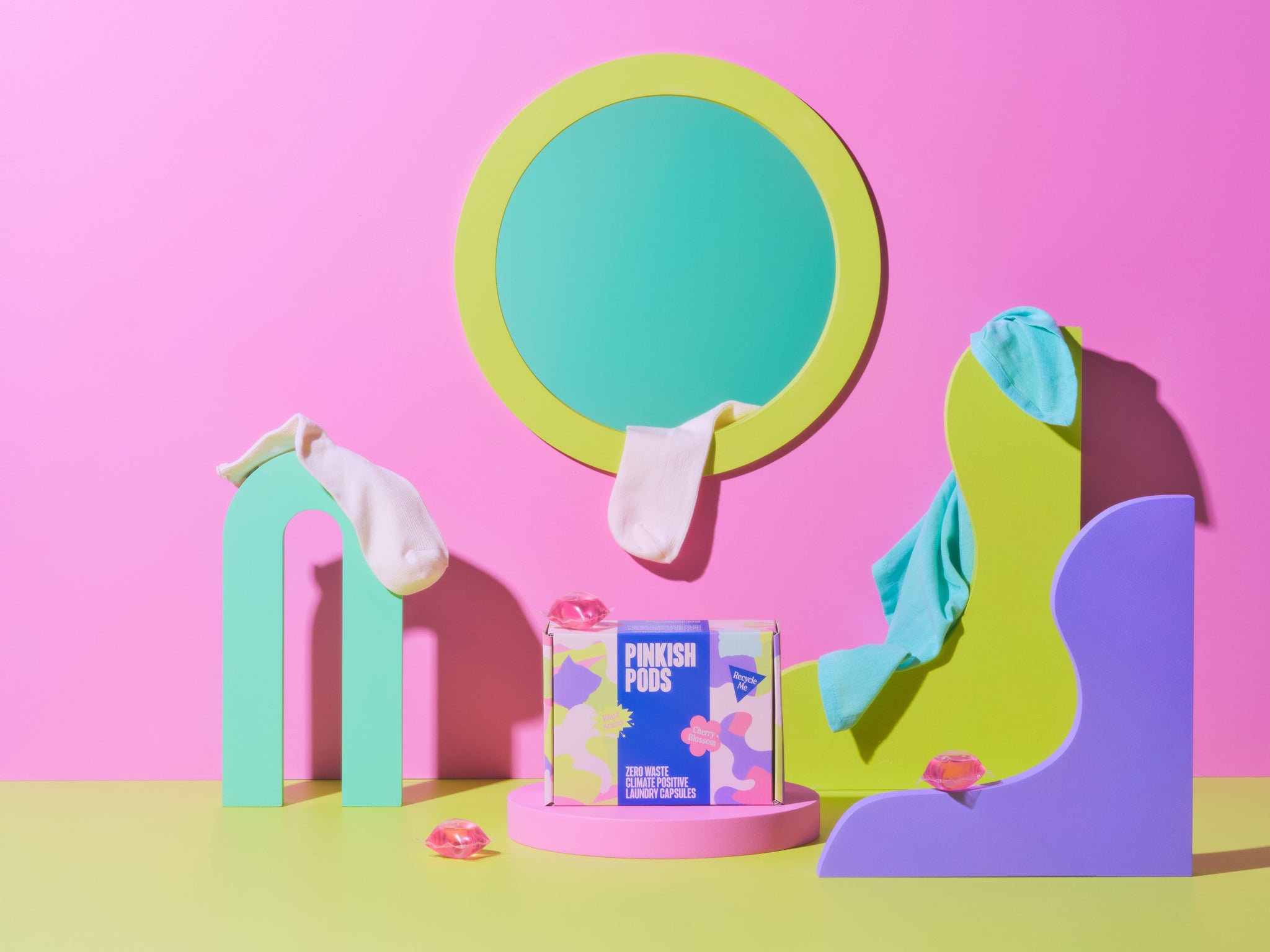 Pink Small Laundry Powder Storage Bin – UrbanPinkCollective